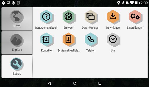 GARMIN Overlander - Extras-Apps