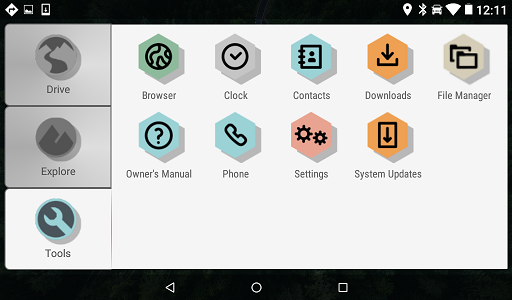 GARMIN Overlander - Tools Apps