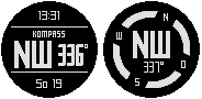 GARMIN tactix Kompass