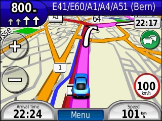 GARMIN Zumo 220 - Direction