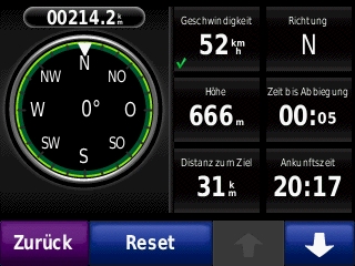 GARMIN Zumo 220 - Trip Computer 1 von 3