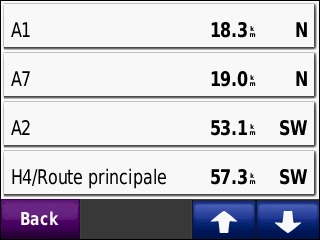 GARMIN Zumo 220 - Traffic Messages