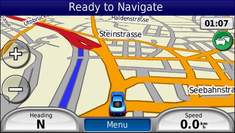 GARMIN Zumo 660 - Map in day mode