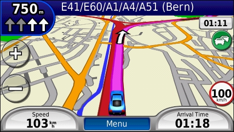 GARMIN Zumo 660 - Direction