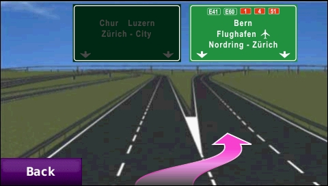 GARMIN Zumo 660 - Lane Assistant