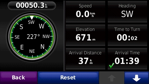 GARMIN Zumo 660 - Trip Computer 1 of 3